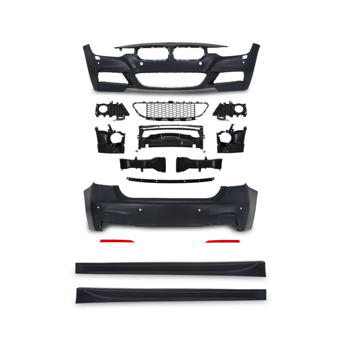 M-sport buferių komplektas su PDC ir apiplovimų skylėmis skirtas BMW F30 - Image 1