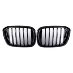 Juodos, blizgios, viengubos grotelės skirtos BMW G01, G02 - Image 2