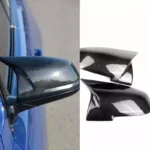 Karbono išvaizdos veidrodelių dangteliai skirti BMW F10, F11, F07, F06, F12, F16, F01, F02 LCI - Image 2