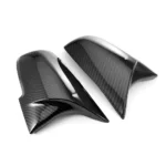 Karbono išvaizdos veidrodelių dangteliai skirti BMW F20, F21, F22, F30, F31, F32, F33, F36 - Image 2