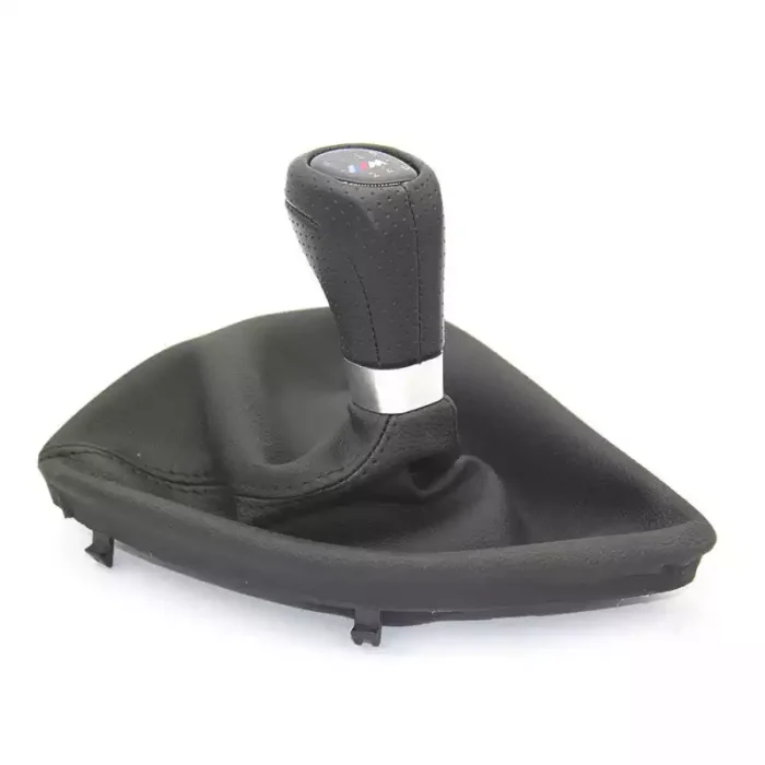 6 bėgių svirtis su oda skirta BMW E81, E82, E87, E88 - Image 2