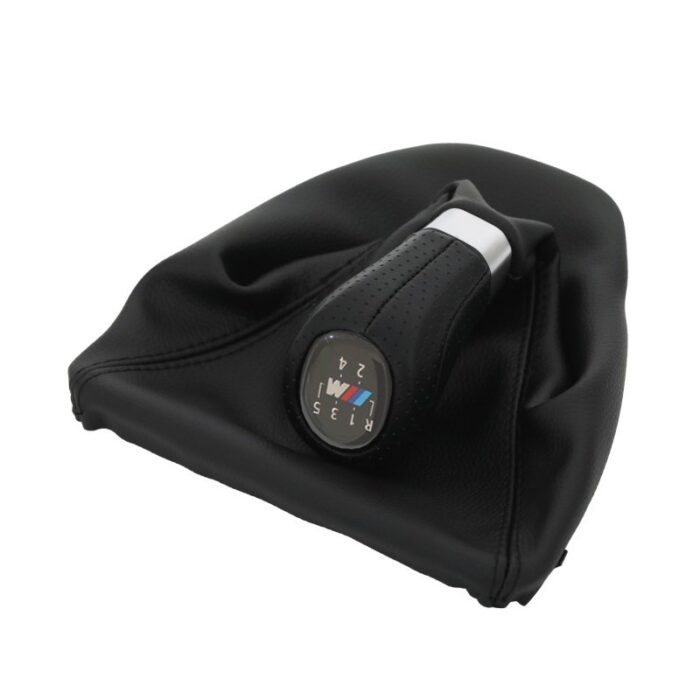 5 bėgių svirtis su oda skirta BMW E90, E91, E92, E93 - Image 1