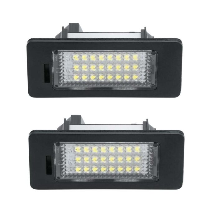 LED numerių apšvietimas skirtas BMW E87, E90, F30, E39, E60, F10, E70 - Image 3