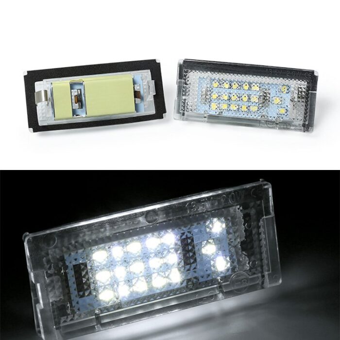 LED numerių apšvietimas skirtas BMW E46 - Image 1