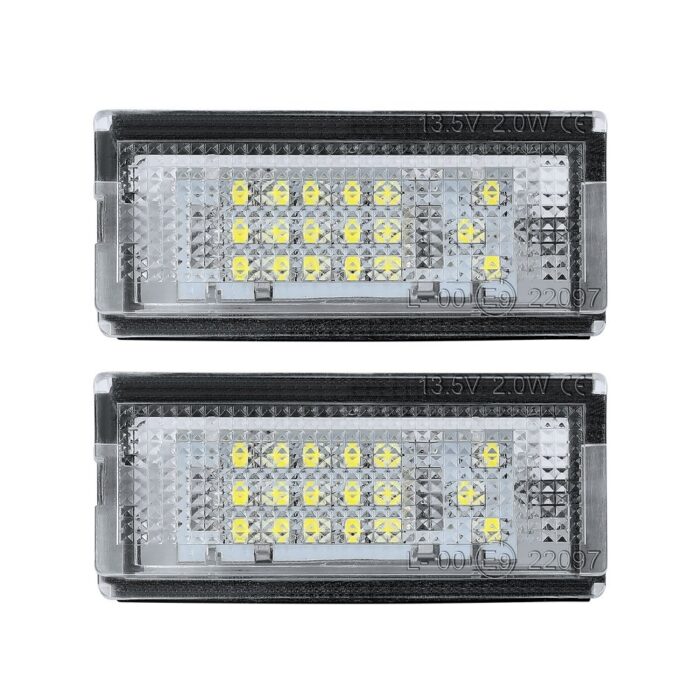 LED numerių apšvietimas skirtas BMW E46 - Image 2