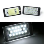 LED numerių apšvietimas skirtas BMW E46 Coupe PRE-LCI