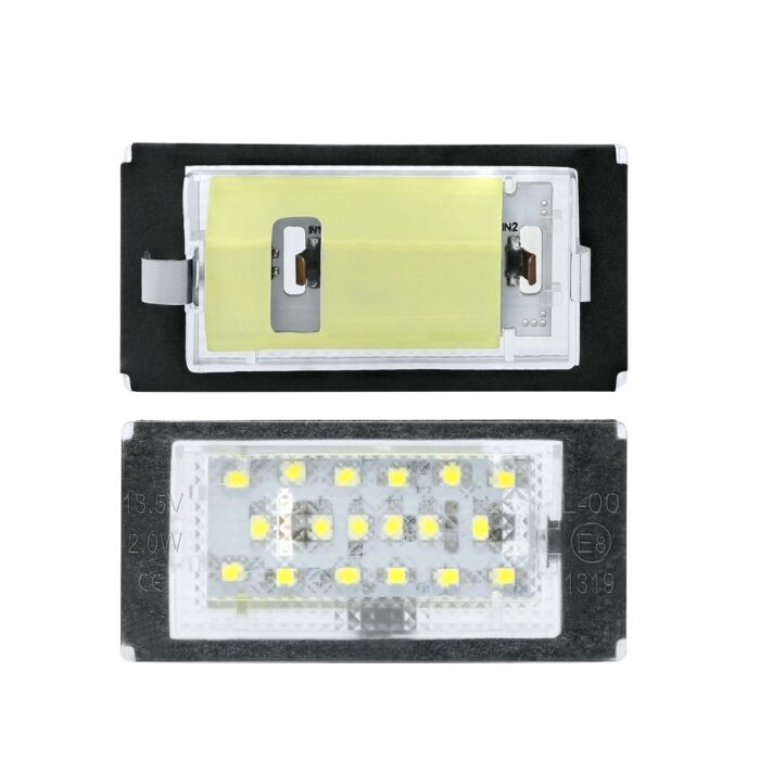 LED numerių apšvietimas skirtas BMW E46 Coupe PRE-LCI - Image 2