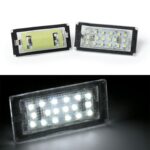 LED numerių apšvietimas skirtas BMW E46 Coupe LCI
