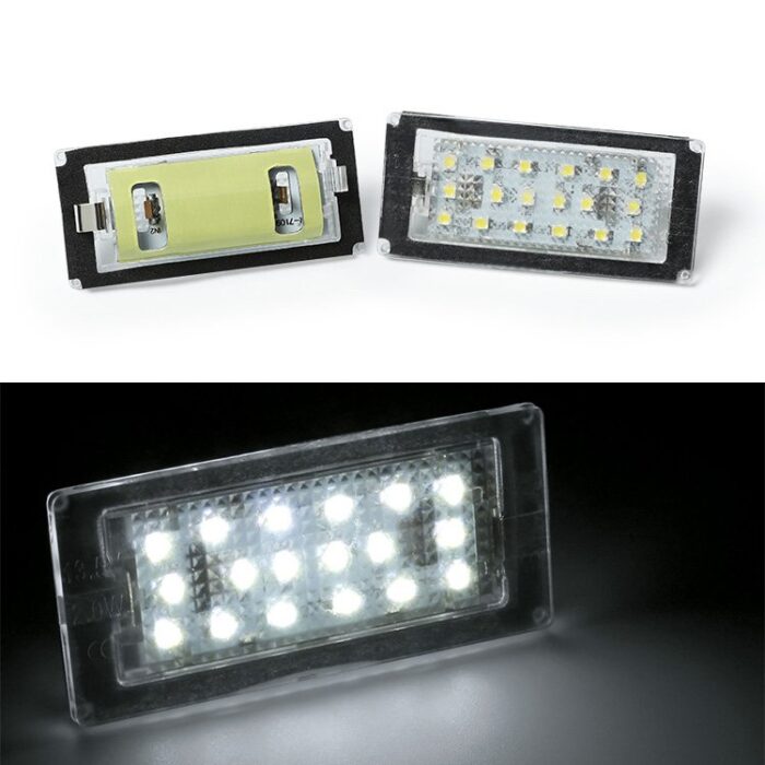 LED numerių apšvietimas skirtas BMW E46 Coupe LCI - Image 1