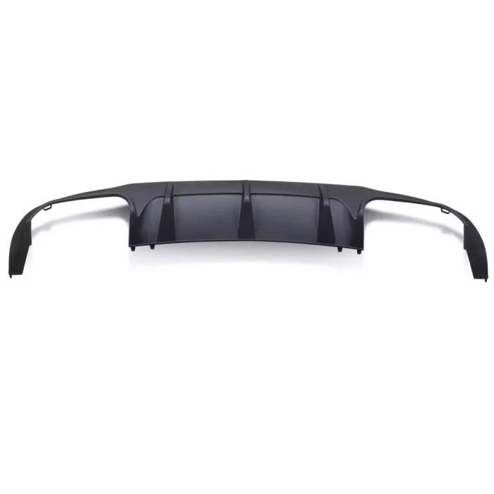 Juodas, blizgus galinio buferio difuzorius skirtas Mercedes-Benz W204 C63 AMG - Image 2