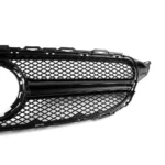 Juodos, blizgios grotelės skirtos Mercedes-Benz W205 (2014-2017) - Image 3