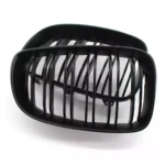 Juodos, matinės, dvigubos grotelės skirtos BMW E81, E82, E87, E88 (2007-2011) - Image 5