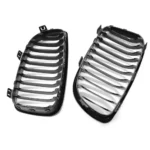 Juodos, matinės, viengubos grotelės skirtos BMW E81, E82, E87, E88 (2007-2013) - Image 5