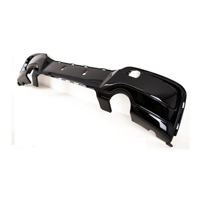 Juodas, blizgus (1x1) galinio buferio difuzorius skirtas BMW F20, F21 (2011-2015) - Image 4