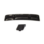 Juodas, blizgus (1x1) galinio buferio difuzorius skirtas BMW F20, F21 (2011-2015) - Image 5