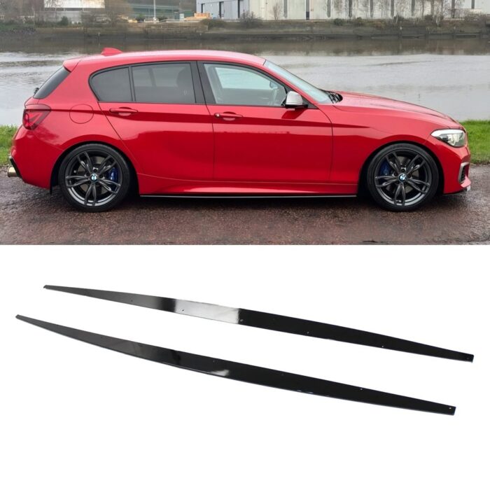 Juodi, blizgūs poslenksčiai skirti F20 ,F21 LCI (2015-2019) - Image 1