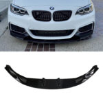 Juodas, blizgus priekinis pažeminimas skirtas BMW F22, F23