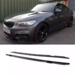 Juodi, blizgūs poslenksčiai skirti BMW F22, F23