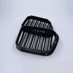 Juodos, matinės, dvigubos grotelės skirtos BMW E46 PRE-LCI (1998-2001) - Image 2