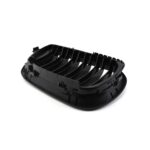 Juodos, blizgios, dvigubos grotelės skirtos BMW E46 LCI (2001-2005) - Image 5