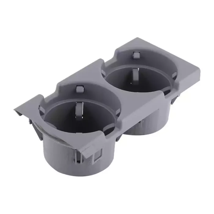 Puodelių laikiklis su monetų dėtuve, "gray" pilkos spalvos, skirtas BMW E46 - Image 2