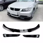 Juodas, blizgus priekinis pažeminimas skirtas BMW E90, E91 (2005-2008)