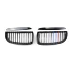 Juodos, blizgios, viengubos "3M" stiliaus grotelės skirtos BMW E90, E91 (2005-2008) - Image 2