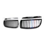 Juodos, blizgios, viengubos "3M" stiliaus grotelės skirtos BMW E90, E91 (2005-2008)