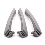 Salono durų rankenų komplektas, pilkos spalvos, skirtas BMW E90, E91