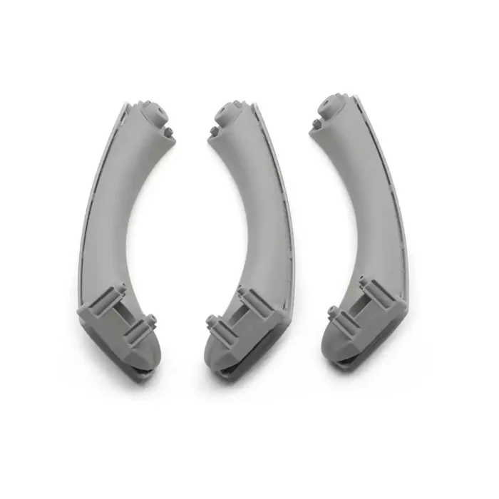 Salono durų rankenų komplektas, pilkos spalvos, skirtas BMW E90, E91 - Image 3