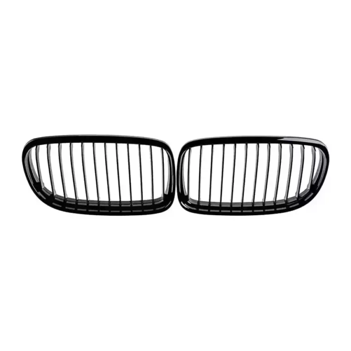 Juodos, blizgios, viengubos grotelės skirtos BMW E90, E91 LCI (2008-2012) - Image 1