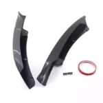 Juodi, blizgūs priekinio buferio spoileriai skirti BMW E90, E91 (2008-2012) - Image 3