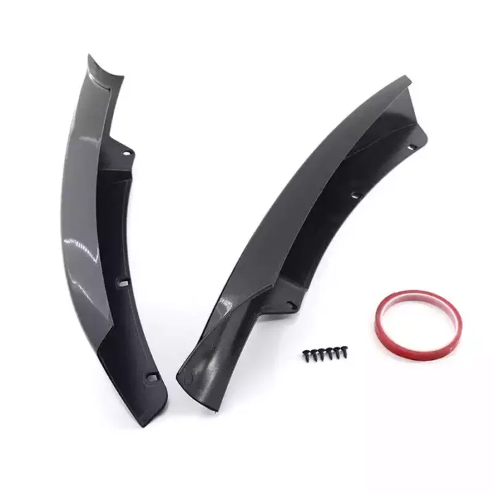 Juodi, blizgūs priekinio buferio spoileriai skirti BMW E90, E91 (2008-2012) - Image 3