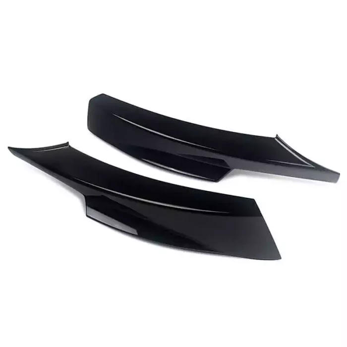 Juodi, blizgūs priekinio buferio spoileriai skirti BMW E90, E91 (2008-2012) - Image 5