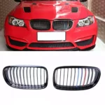 Juodos, blizgios, viengubos "3M"stiliaus grotelės skirtos BMW E90, E91 (2008-2012)
