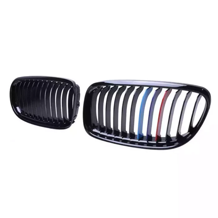 Juodos, blizgios, viengubos "3M"stiliaus grotelės skirtos BMW E90, E91 (2008-2012) - Image 3