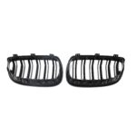 Juodos, blizgios, dvigubos grotelės skirtos BMW E92, E93 PRE-LCI (2006-2010) - Image 3