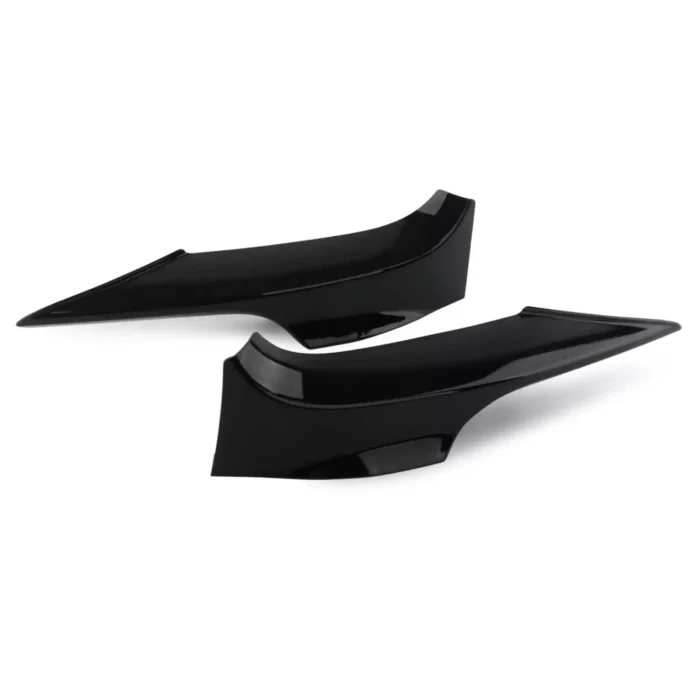 Juodi, blizgūs priekinio buferio spoileriai skirti BMW E92, E93 (2006-2010) - Image 6