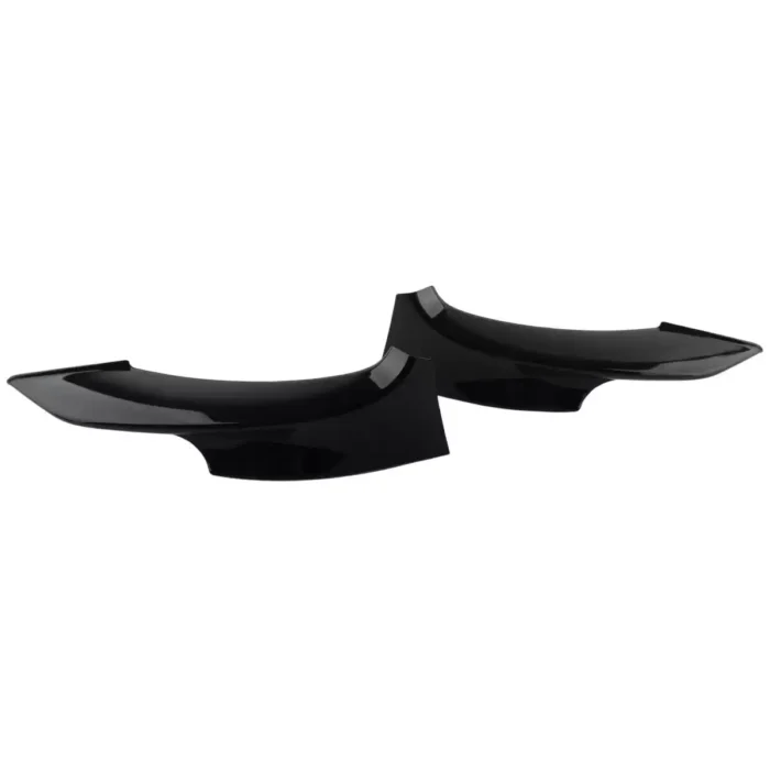 Juodi, blizgūs priekinio buferio spoileriai skirti BMW E92, E93 (2010-2013) - Image 2