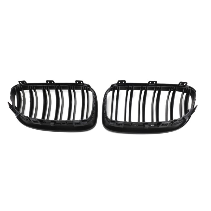 Juodos, matinės, dvigubos grotelės skirtos BMW E92, E93 (2010-2013) - Image 3