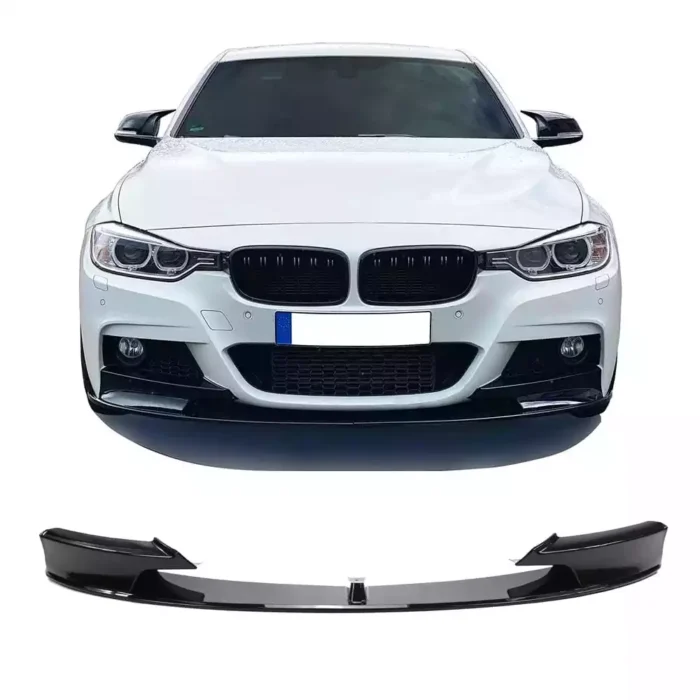 Juodas, blizgus priekinis pažeminimas skirtas BMW F30, F31 - Image 1