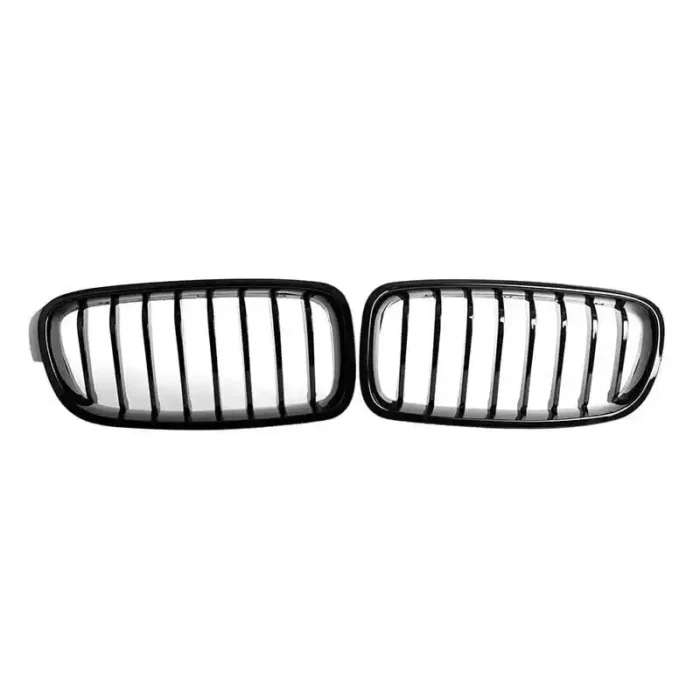 Juodos, blizgios, viengubos grotelės skirtos BMW F30, F31 - Image 2