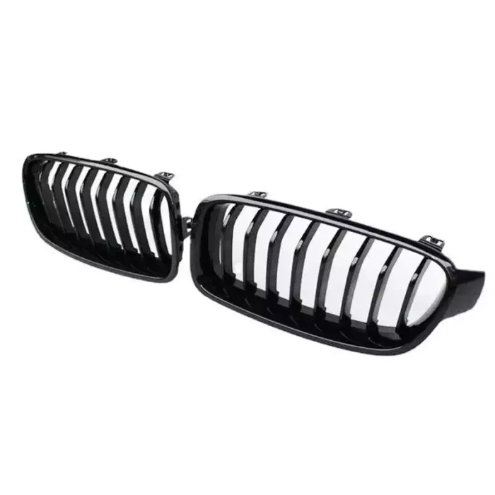 Juodos, blizgios, viengubos grotelės skirtos BMW F30, F31 - Image 3