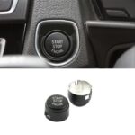 Juodas matinis start-stop mygtuko dangtelis skirtas BMW F serijos modeliams