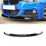 Juodas, blizgus priekinis pažeminimas skirtas BMW F30, F31