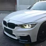 Juodas, blizgus priekinis pažeminimas M3 look buferiui, skirtas BMW F30, F31 - Image 2