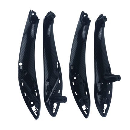 Karbono išvaizdos, salono durų rankenų komplektas skirtas BMW F30, F31