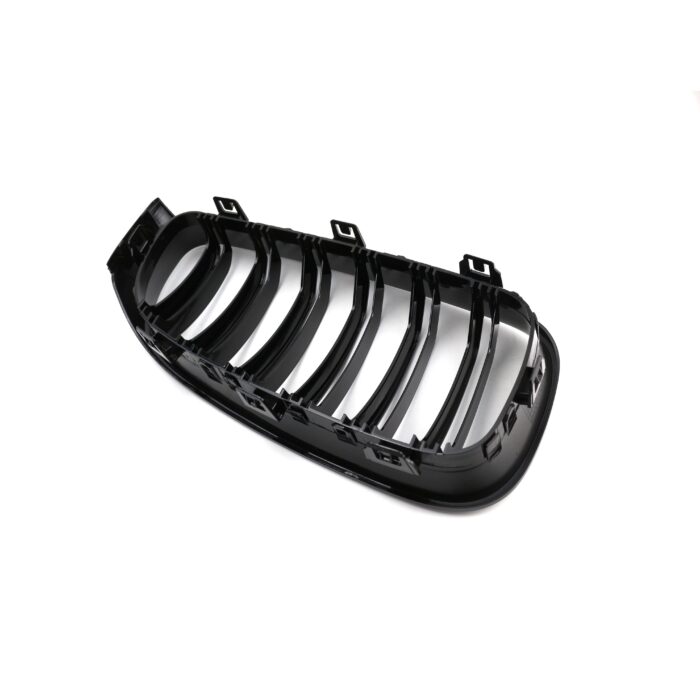 Juodos, blizgios, dvigubos grotelės skirtos BMW F34 - Image 5