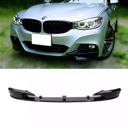 Juodas, blizgus priekinis pažeminimas skirtas BMW F34