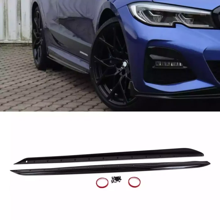 Juodi, blizgūs poslenksčiai skirti BMW G20, G21 - Image 1